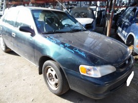 1999 TOYOTA COROLLA VE GREEN 1.8L AT Z17975